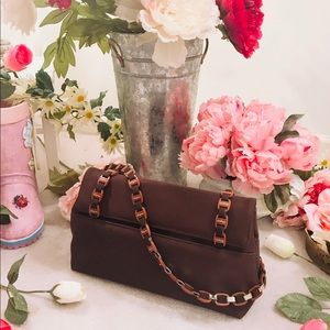 Ferragamo Brown Handbag.
